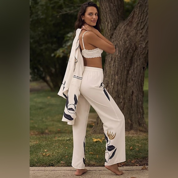 Kenzie Parrott for Anthropologie Graphic Pajama Bottoms - Picture 8 of 10